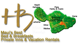Maui Bed & Breakfasts, Private Inns and Vacation Rentals on Maui, Hawaii